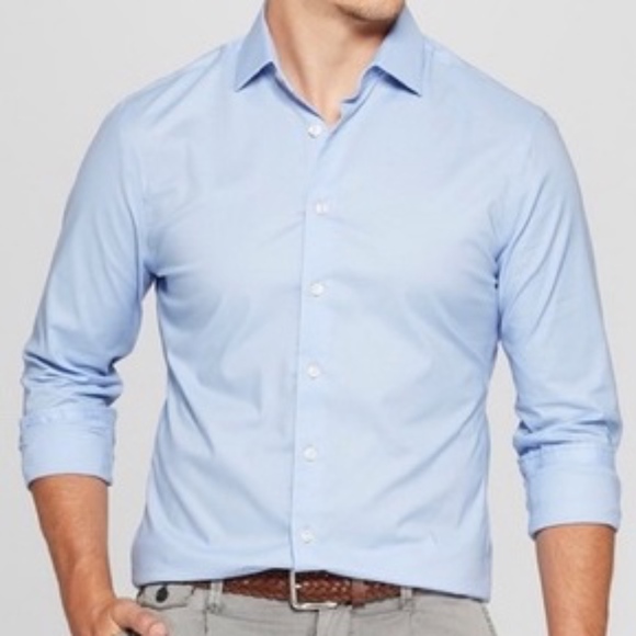 Goodfellow & Co Other - Men's L/S Blue Casual Button Down Shirt L LIKE NEW